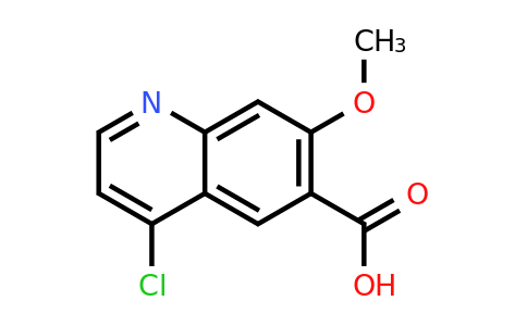 CAS 771464-30-3 | 4-chloro-7-methoxyquinoline-6-carboxylic acid