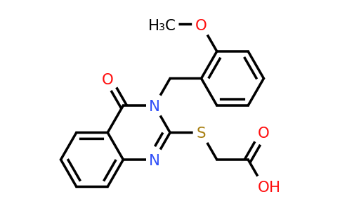 CAS 771499-51-5 | 2-({3-[(2-methoxyphenyl)methyl]-4-oxo-3,4-dihydroquinazolin-2-yl}sulfanyl)acetic acid