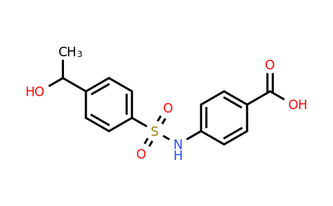 CAS 771499-99-1 | 4-[4-(1-hydroxyethyl)benzenesulfonamido]benzoic acid