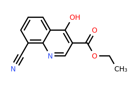 CAS 77156-79-7 | Ethyl 8-cyano-4-hydroxyquinoline-3-carboxylate