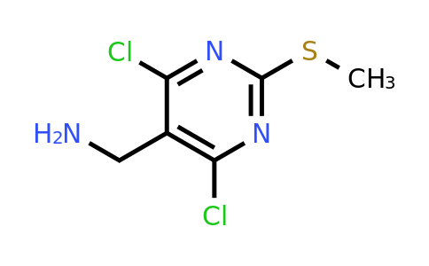 CAS 771571-91-6 | (4,6-Dichloro-2-(methylthio)pyrimidin-5-YL)methanamine