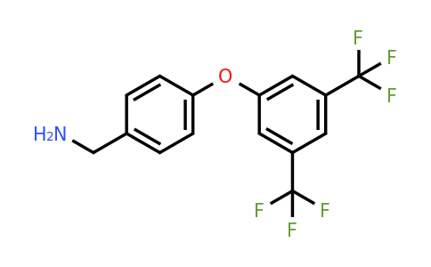 CAS 771572-16-8 | (4-[3,5-Bis(Trifluoromethyl)Phenoxy]Phenyl)Methylamine