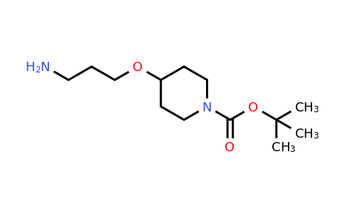 CAS 771572-33-9 | tert-Butyl 4-(3-aminopropoxy)piperidine-1-carboxylate