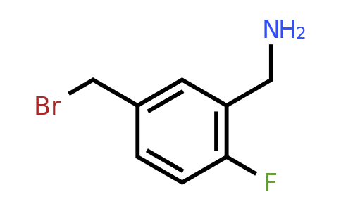 CAS 771573-10-5 | (5-(Bromomethyl)-2-fluorophenyl)methanamine