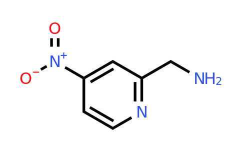 CAS 771581-04-5 | (4-Nitropyridin-2-YL)methanamine