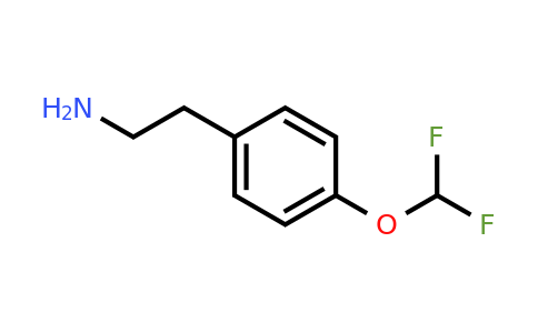 CAS 771581-14-7 | 2-[4-(difluoromethoxy)phenyl]ethan-1-amine