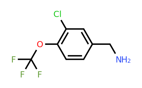 CAS 771581-60-3 | (3-Chloro-4-(trifluoromethoxy)phenyl)methanamine
