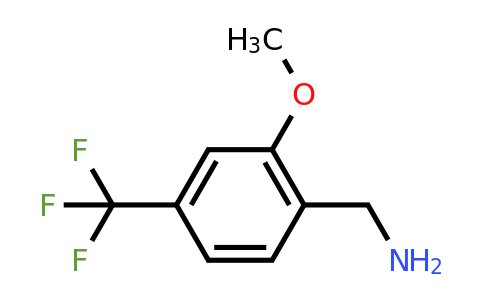 CAS 771581-99-8 | (2-Methoxy-4-(trifluoromethyl)phenyl)methanamine