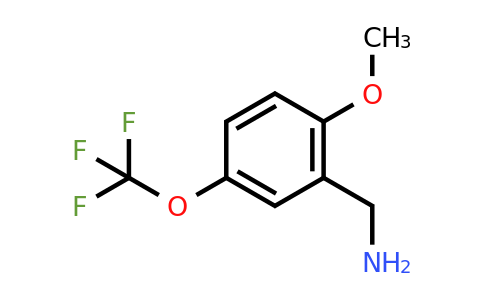 CAS 771582-58-2 | (2-Methoxy-5-(trifluoromethoxy)phenyl)methanamine