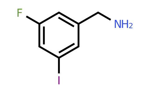 CAS 771582-59-3 | 3-Fluoro-5-iodobenzylamine