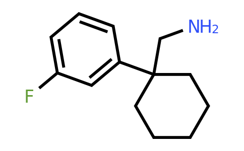 CAS 771583-23-4 | 1-(3-Fluorophenyl)cyclohexanemethanamine