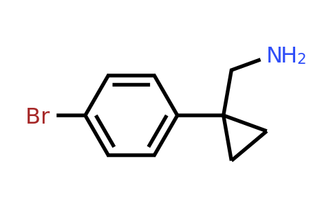 (1-(4-Bromophenyl)cyclopropyl)methanamine