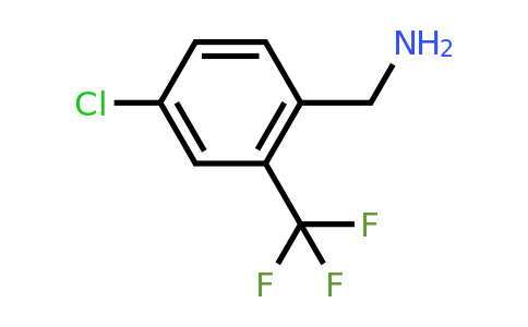 CAS 771583-81-4 | 4-Chloro-2-(trifluoromethyl)benzylamine