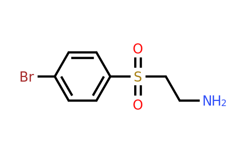 CAS 771584-35-1 | 2-(4-Bromobenzenesulfonyl)ethan-1-amine