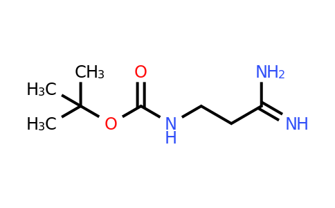CAS 77172-36-2 | Tert-butyl (3-amino-3-iminopropyl)carbamate