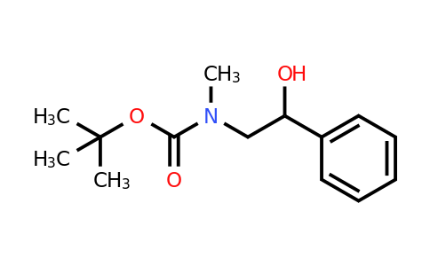 CAS 77184-09-9 | (2-Hydroxy-2-phenyl-ethyl)-methyl-carbamic acid tert-butyl ester