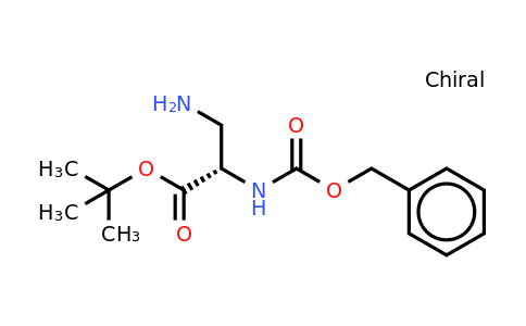 CAS 77215-55-5 | (S)-3-Amino-2-cbz-amino-propionic acid tert-butyl ester