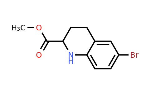 CAS 773033-36-6 | 6-Bromo-1,2,3,4-tetrahydro-quinoline-2-carboxylic acid methyl ester