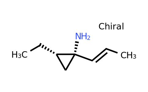 CAS 773050-38-7 | Cyclopropanamine, 2-ethyl-1-(1-propenyl)-, (1R,2S)-rel-
