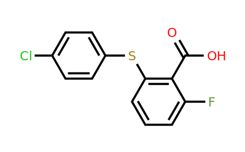 CAS 773108-36-4 | 2-[(4-chlorophenyl)sulfanyl]-6-fluorobenzoic acid