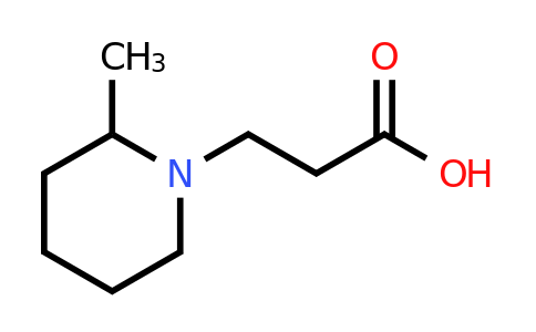 CAS 773108-59-1 | 3-(2-Methylpiperidin-1-yl)propanoic acid