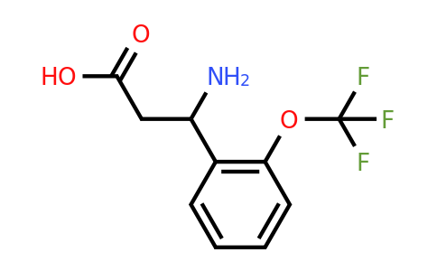 CAS 773122-83-1 | 3-Amino-3-(2-trifluoromethoxy-phenyl)-propionic acid