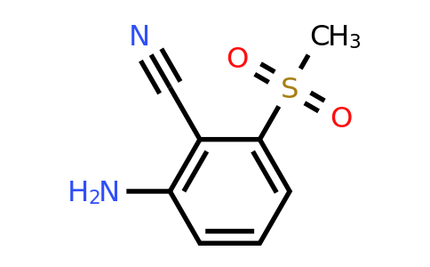 CAS 77326-37-5 | 2-amino-6-methanesulfonylbenzonitrile