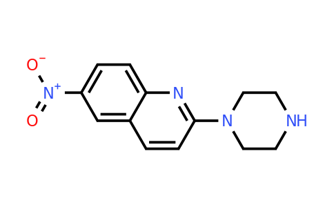 CAS 77372-73-7 | 6-Nitro-2-piperazin-1-YL-quinoline