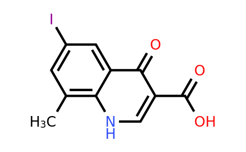 CAS 773865-48-8 | 6-Iodo-8-methyl-4-oxo-1,4-dihydroquinoline-3-carboxylic acid