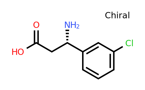 CAS 774178-18-6 | (S)-3-Amino-3-(3-chloro-phenyl)-propionic acid