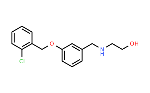 CAS 774192-30-2 | 2-[({3-[(2-chlorophenyl)methoxy]phenyl}methyl)amino]ethan-1-ol