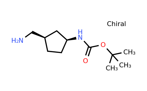 CAS 774213-03-5 | tert-Butyl ((1S,3R)-3-(aminomethyl)cyclopentyl)carbamate