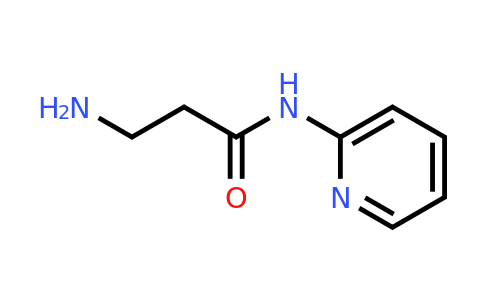 CAS 774487-65-9 | 3-amino-N-(pyridin-2-yl)propanamide