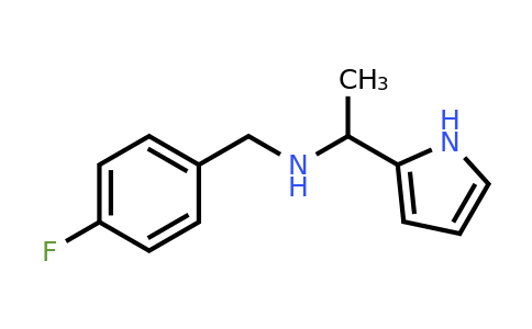CAS 774555-32-7 | N-(4-Fluorobenzyl)-1-(1H-pyrrol-2-yl)ethanamine