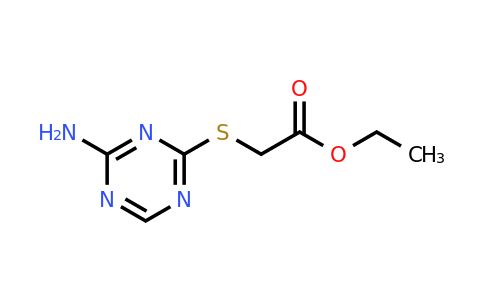 CAS 774565-99-0 | Ethyl 2-((4-amino-1,3,5-triazin-2-yl)thio)acetate