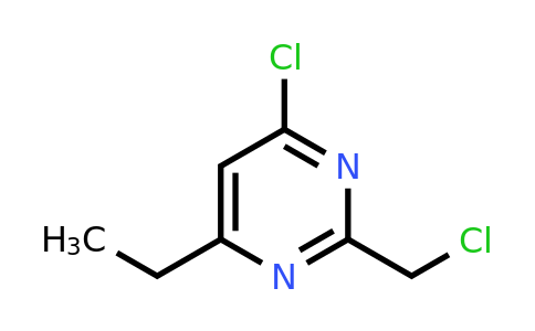 CAS 77457-72-8 | 4-chloro-2-(chloromethyl)-6-ethylpyrimidine