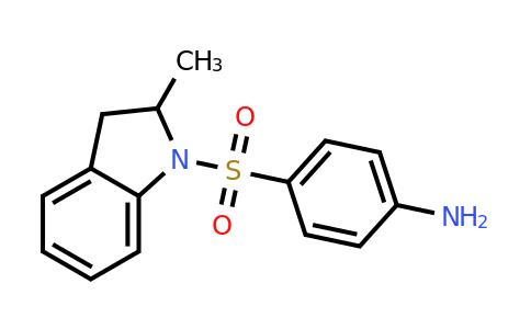 CAS 774586-92-4 | 4-((2-Methylindolin-1-yl)sulfonyl)aniline