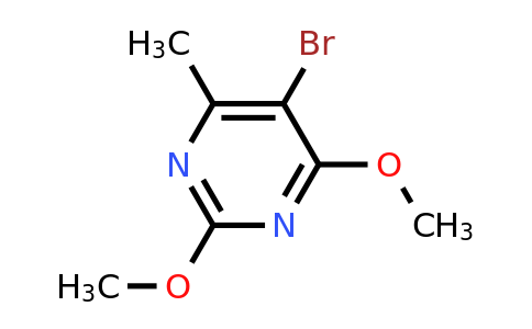 CAS 7752-70-7 | 5-Bromo-2,4-dimethoxy-6-methylpyrimidine