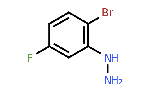 CAS 776239-07-7 | (2-Bromo-5-fluorophenyl)hydrazine