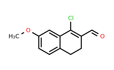 CAS 77664-95-0 | 1-Chloro-7-methoxy-3,4-dihydro-naphthalene-2-carbaldehyde