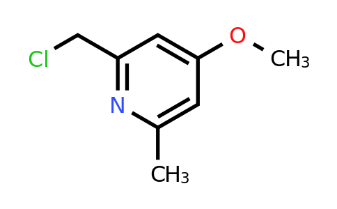 CAS 777018-71-0 | 2-(Chloromethyl)-4-methoxy-6-methylpyridine