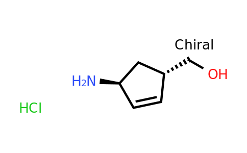 CAS 77745-29-0 | (trans-4-Aminocyclopent-2-en-1-yl)methanol hydrochloride