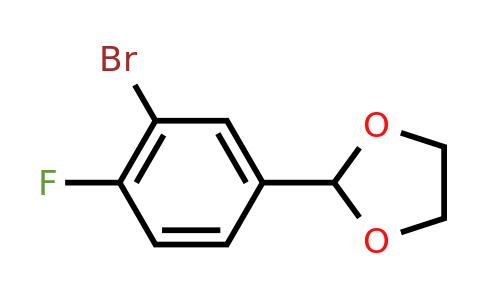 CAS 77771-04-1 | 2-(3-Bromo-4-fluorophenyl)-1,3-dioxolane