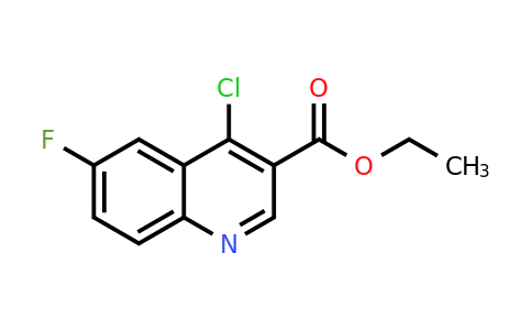 CAS 77779-49-8 | Ethyl 4-chloro-6-fluoroquinoline-3-carboxylate