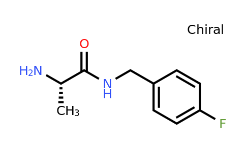 CAS 777843-73-9 | (S)-2-Amino-N-(4-fluorobenzyl)propanamide