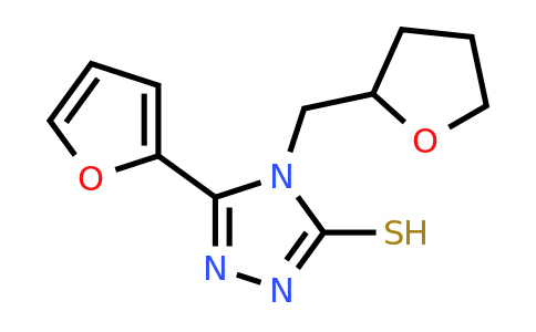 CAS 777879-30-8 | 5-(Furan-2-yl)-4-((tetrahydrofuran-2-yl)methyl)-4H-1,2,4-triazole-3-thiol