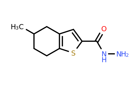 CAS 777880-70-3 | 5-methyl-4,5,6,7-tetrahydro-1-benzothiophene-2-carbohydrazide