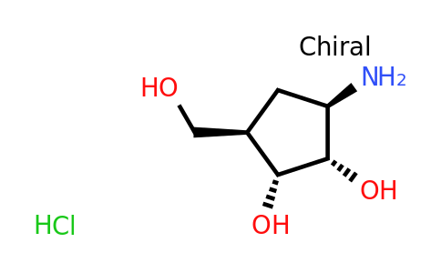 CAS 77841-56-6 | (1R,2S,3R,5R)-3-amino-5-(hydroxymethyl)cyclopentane-1,2-diol hydrochloride