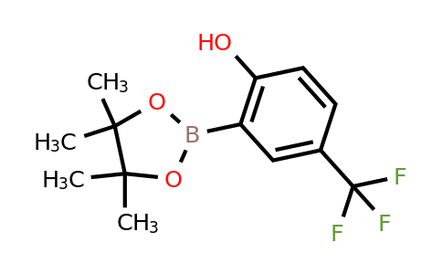 CAS 779331-13-4 | 2-(4,4,5,5-Tetramethyl-1,3,2-dioxaborolan-2-YL)-4-(trifluoromethyl)phenol