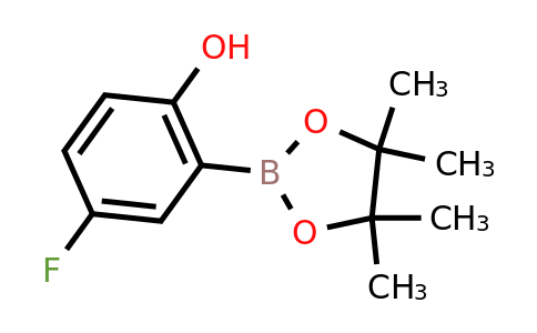 CAS 779331-49-6 | 4-Fluoro-2-(4,4,5,5-tetramethyl-1,3,2-dioxaborolan-2-YL)phenol